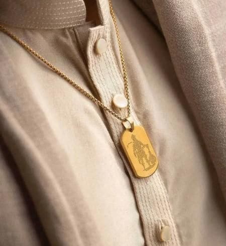 Hanuman Chalisa Pendant Chain