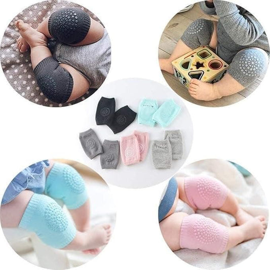Baby Safety Crawling Knee Pads (2 Pairs)