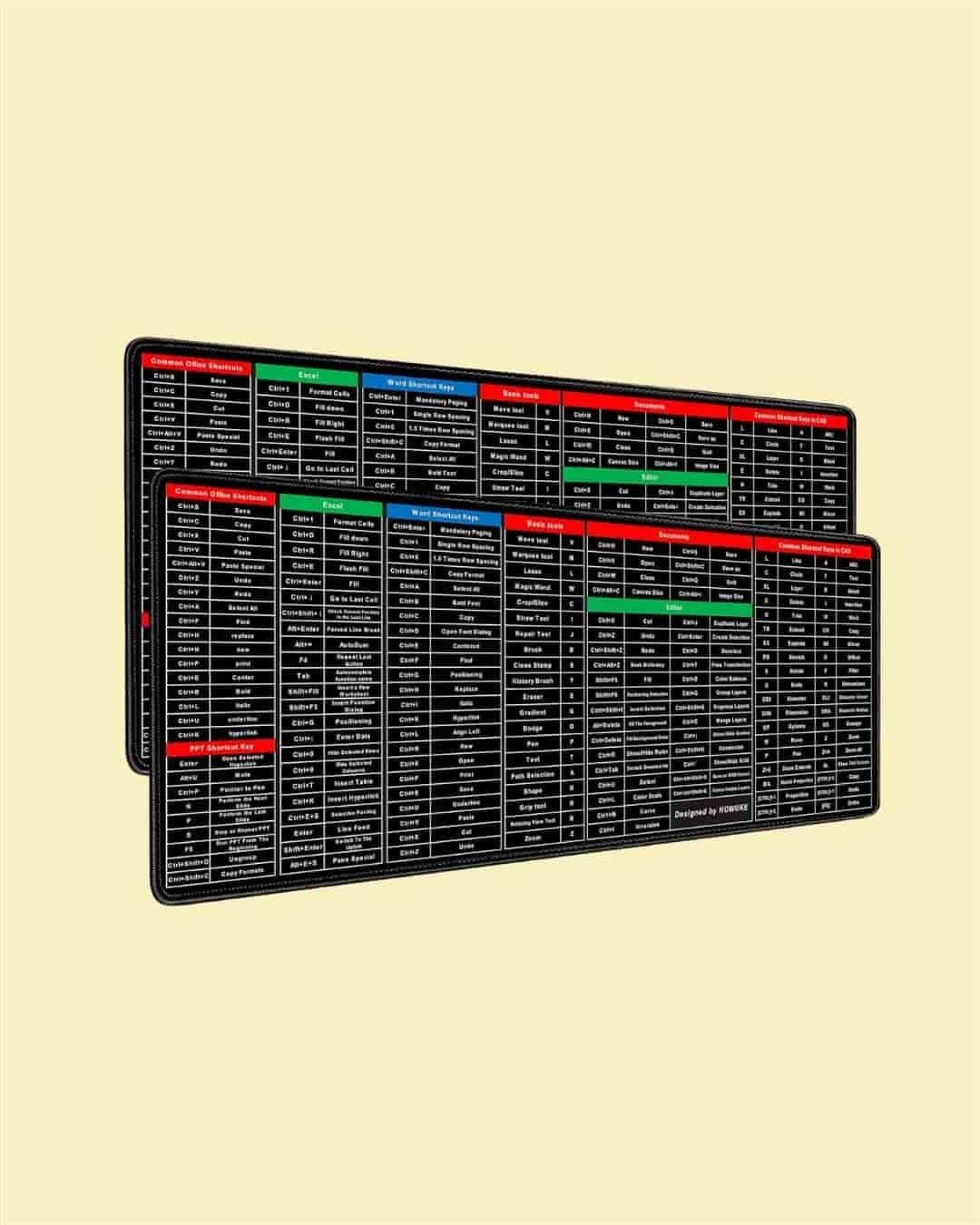 Anti-Skid XL Mouse Pads – Dual Pack