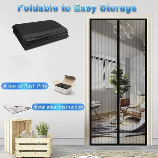 Magnetic Flyproof Door Mesh
